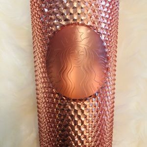NWT Rose Gold Starbucks Cup